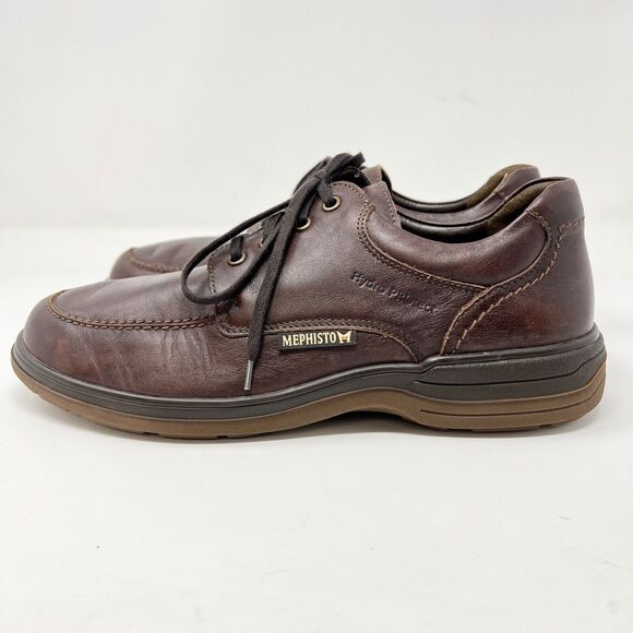 Mephisto Douk Waterproof Oxford Shoes Mens Brown Chestnut Leather US 7.5 EUR 7 main image 9